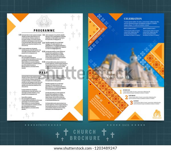 Two Sided Brochure Template Free from image.shutterstock.com
