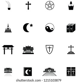 religions icon set