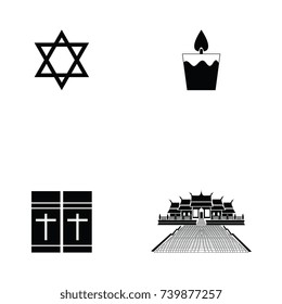 religions icon set