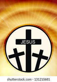religious background design for good friday. vector illustration