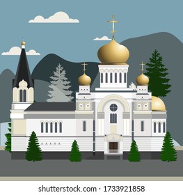 Religious buildings in the city of Vladikavkaz