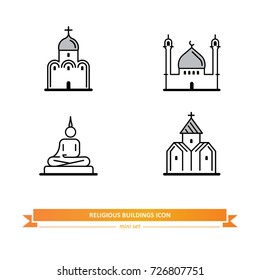 religious buildings icon
