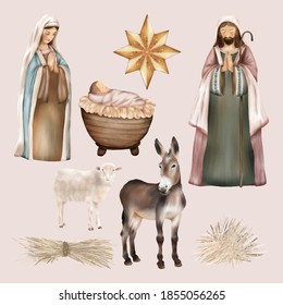 Religious Christmas Birth of Jesus
