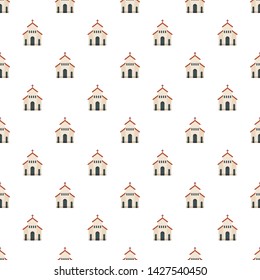 Religious church pattern seamless vector repeat for any web design