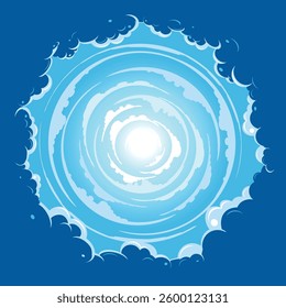 Religious concept sky background sky. Vector illustration of sky