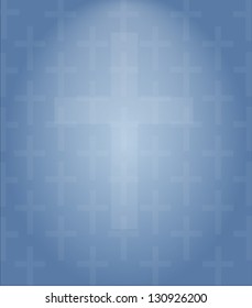 Religious cross background