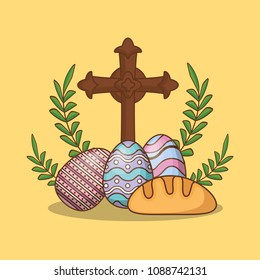 Religious cross design
