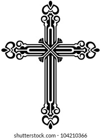 Religious Cross Design Collection Stock Vector (Royalty Free) 103475489 ...