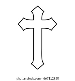 religious cross icon
