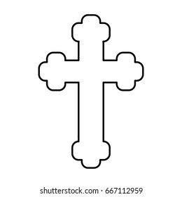religious cross icon