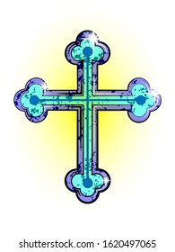 religious cross, symbol of Christianity and faith