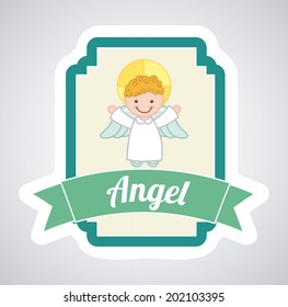 religious design over gray background vector illustration