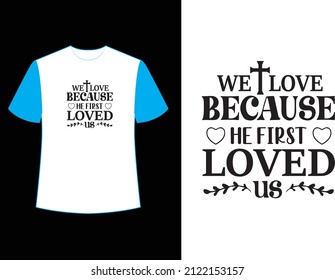 Religious Easter t shirt design.