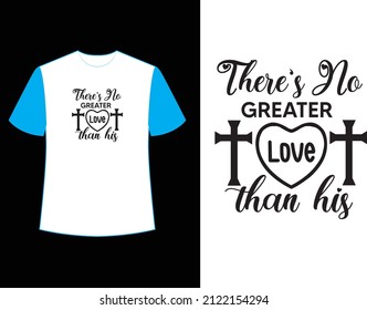 Religious Easter t shirt design.
