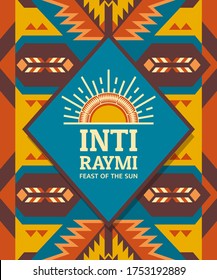 Religious Festival Inti Raymi. Inca Celebration Of The Sun. Pagan Holiday In Peru.