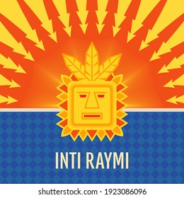 Religious Festival Inti Raymi. Inca Celebration Of The Sun. Pagan Holiday In Peru.