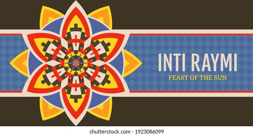 Religious Festival Inti Raymi. Inca Celebration Of The Sun. Pagan Holiday In Peru.