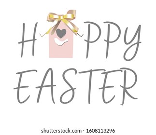 Religious holiday. Easter holiday banner on colorful background. Beautiful card. Happy Easter banner. Modern trend illustration 2022