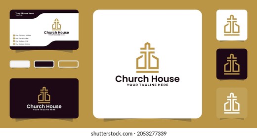 religious house design inspiration and business card inspiration