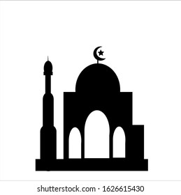 religious icon of the dome mosque of Islamic culture