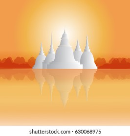 Religious places that depend on the mind.