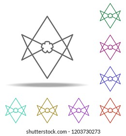 religious sign outline icon. Elements of religion in multi color style icons. Simple icon for websites, web design, mobile app, info graphics