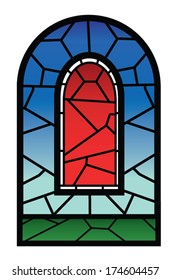religious stained glass windows