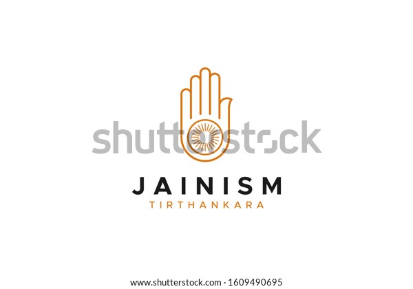 Religious Symbol\
Jainism Tirthankara isolated on white background. Flat Vector Icon\
Design Template\
Element