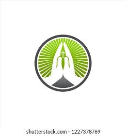 religius logo vector template