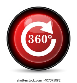 Reload 360 icon. Internet button on white background. EPS10 vector
