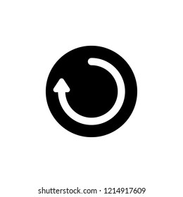 reload arrow icon. One of simple collection icons for websites, web design, mobile app