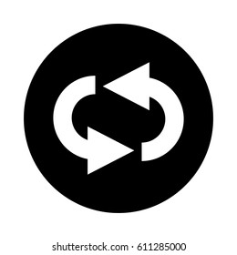 reload arrow isolated icon vector illustration design
