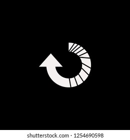 reload arrow vector icon. flat reload arrow design. reload arrow illustration for graphic 