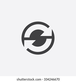 reload cut identity template icon design element
