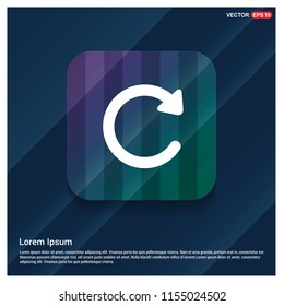 Reload icon - Free vector icon