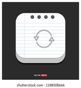 Reload icon - Free vector icon