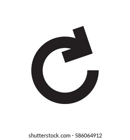 reload icon illustration isolated vector sign symbol