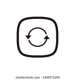 Reload icon sign symbol