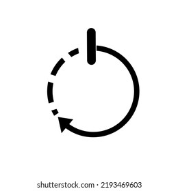 reload icon with simple design