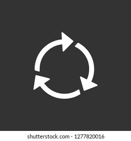 Reload icon symbol vector