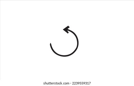 
Reload icon vector, clip art