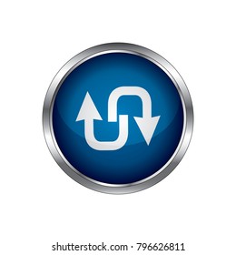 Reload Icon, Vector Refresh icon, vector Reload icon.