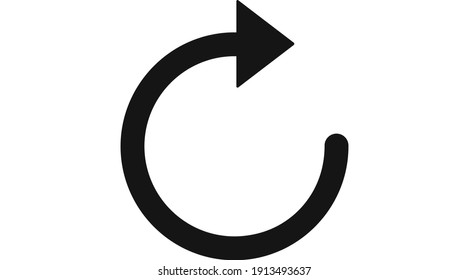 Reload icon vector. Refresh sign
