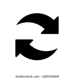 reload icon vector symbol