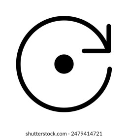 Reload Icon Vector Symbol Design Illustration
