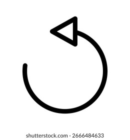 Reload Icon Vector Symbol Design Illustration