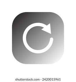 reload icon vector template illustration logo design