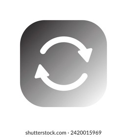 reload icon vector template illustration logo design