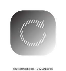 reload icon vector template illustration logo design