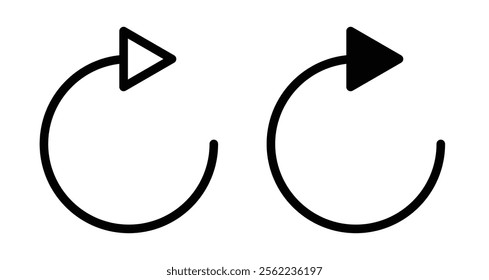 Reload Icons pack in outlined and flat versions